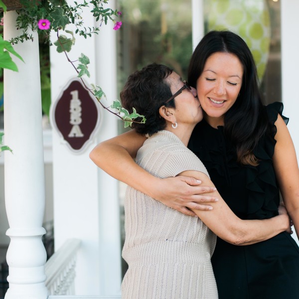 Mother and Daughter Session at Unionville Mainstreet