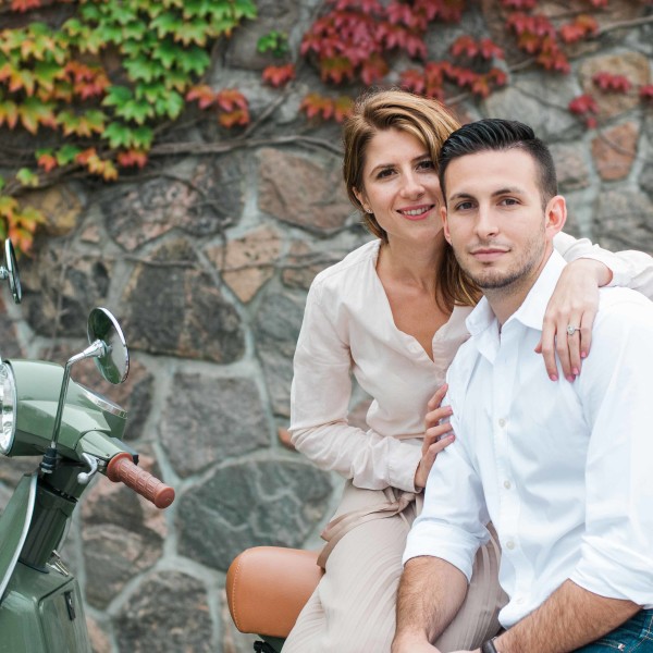 Lina and Matt Engagement at Scarborough Bluffs